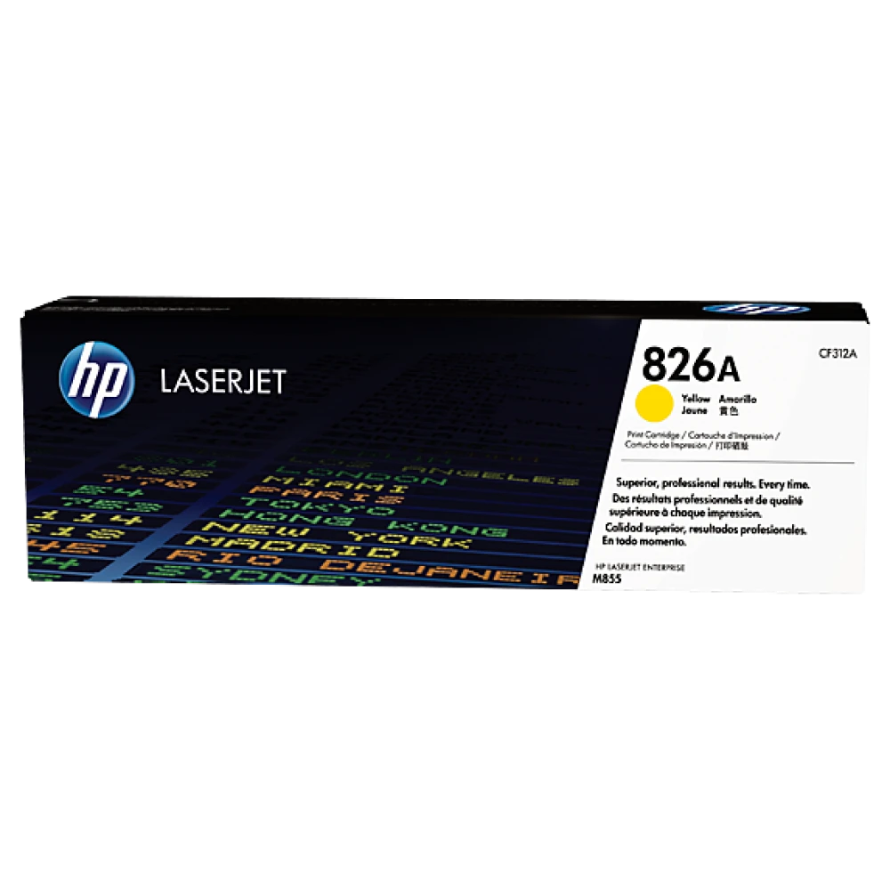 HP #826A  Yellow LaserJet  Toner Cartridge ( CF312A )