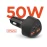 HyperGear® SpeedBoost 50-Watt Quad PD Car Charger, Black