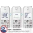 Panasonic® KX-TGD83x Series DECT 6.0 Corded Cordless Phone with Answering Machine, White (3 Handset)