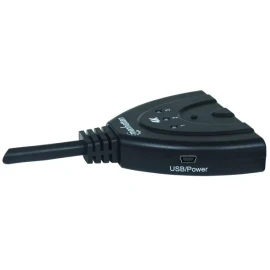 Manhattan® USB-Powered 4K 3-Port HDMI® Switch, 207874