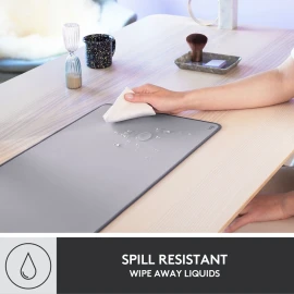 Logitech Desk Mat Studio Series - Mouse Pad - Gray