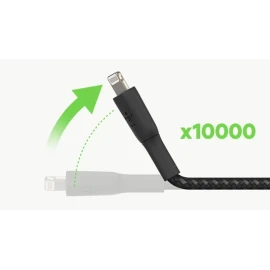 Belkin BoostCharge - Lightning cable - Lightning male to USB male - 1 m - black