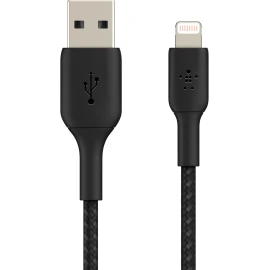 Belkin BoostCharge - Lightning cable - Lightning male to USB male - 1 m - black