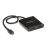 StarTech 2-Port Multi Monitor Adapter, USB-C to 2x HDMI Video Splitter, USB Type-C DP Alt Mode to HDMI MST Hub,
