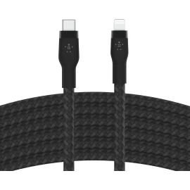 Belkin BoostCharge - Lightning cable - 24 pin USB-C male to Lightning male - 2 m - Black