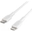 Belkin BoostCharge - Lightning cable - 24 pin USB-C male to Lightning male - 1 m - white - USB Power Delivery (18W)