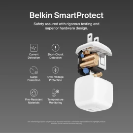 Belkin - wall charger - Lithium - For iPhone 13 - 45W USB-C PD