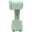 Cordless Kids Hair Dryer for Infant, Low Heat Gentle Air Rechargeable Small Hair Blow Dryer for Baby Butt Skin with 3 Speed Settings, 0-3 Years Using (Green)