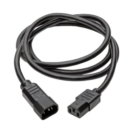 Tripp Lite by Eaton Heavy-Duty PDU C13-to-C14 Power Cord, 6 Ft.