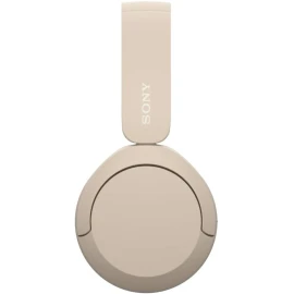 Sony WH-CH520 Wireless Headphones Bluetooth On-Ear Headset with Microphone and up to 50 Hours Battery Life with Quick Charging, Cappuccino
