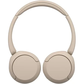 Sony WH-CH520 Wireless Headphones Bluetooth On-Ear Headset with Microphone and up to 50 Hours Battery Life with Quick Charging, Cappuccino
