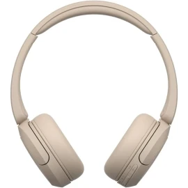 Sony WH-CH520 Wireless Headphones Bluetooth On-Ear Headset with Microphone and up to 50 Hours Battery Life with Quick Charging, Cappuccino