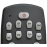 QFX 8-Device Universal Remote with Glow-in-the-Dark Buttons, Black