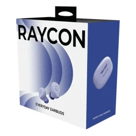 Raycon The Everyday Bluetooth Earbuds, True Wireless with Charging Case and Microphone, Noise Canceling (Blush Violet)