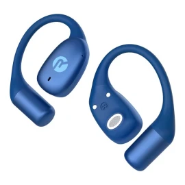 Raycon Essential Open Earbuds Bluetooth Earbuds with Microphone and Charging Case (Electric Blue)