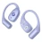 Raycon Essential Open Earbuds Bluetooth Earbuds with Microphone and Charging Case (Blush Violet)
