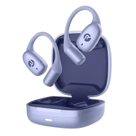 Raycon Essential Open Earbuds Bluetooth Earbuds with Microphone and Charging Case (Blush Violet)