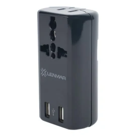 Lenmar Ultra-Compact All-in-One Travel Adapter wit..