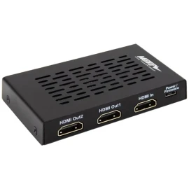 Ethereal HDMI Scaling Splitter with 1 Input and 2 Outputs