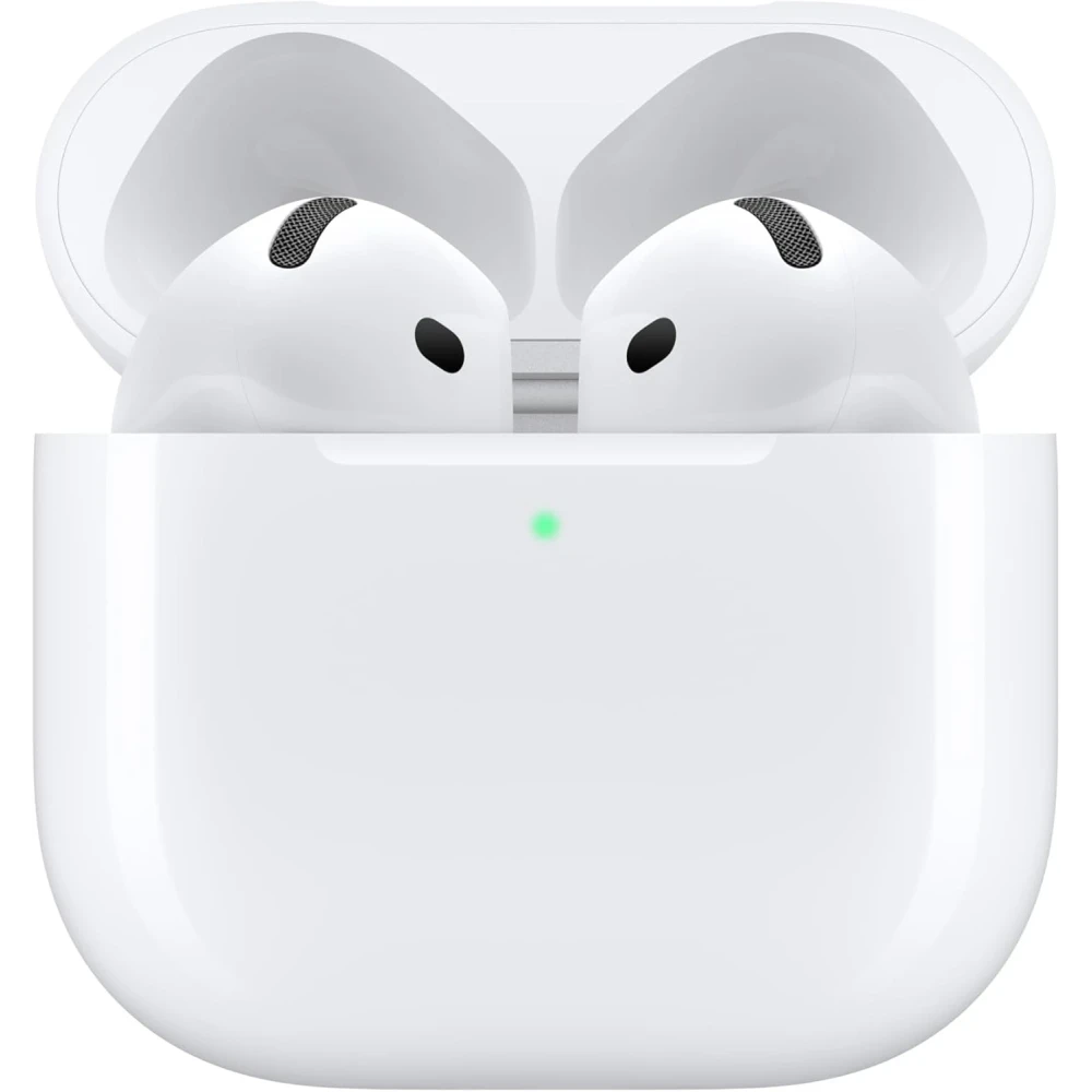 Apple AirPods 4 Wireless Earbuds, Bluetooth Headphones, with Active Noise Cancellation, Adaptive Audio