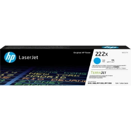 HP 222X High Yield Cyan Original LaserJet Toner Cartridge