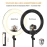 GVM HD18S 18-Inch Bi-Color LED Ring Light Kit