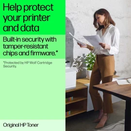 HP 210X Black High-Yield Toner Cartridge | Works Color Laserjet Pro 4201, Color Laserjet Pro MFP 4301 Series | W2100X
