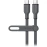 HyperGear® Flexi Pro USB-C® to USB-C® Soft-Touch Silicone Fast Charge and Sync Cable (10 Ft.; Gray)