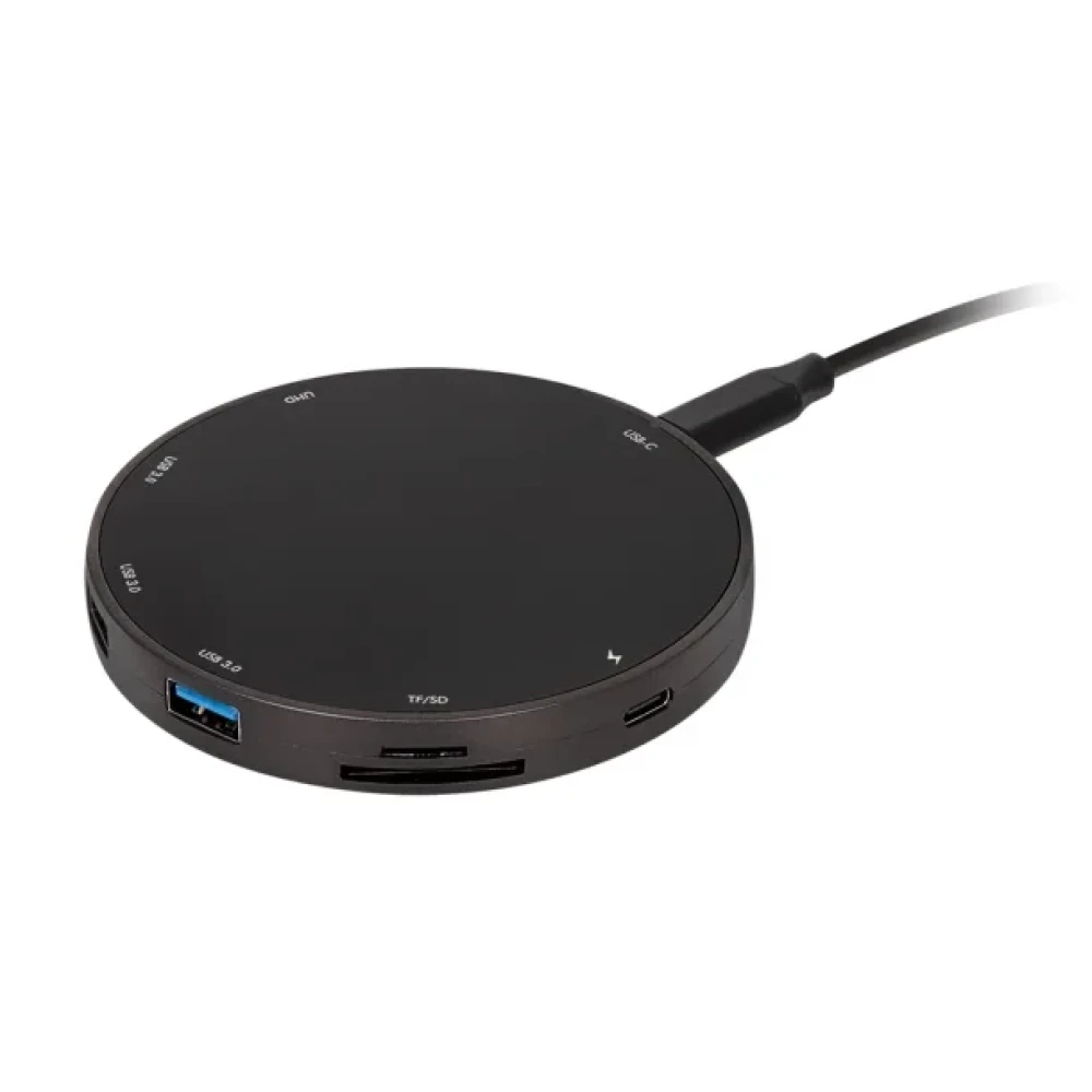 HELIX 9-in-1 USB-C® Multi-Port Hub with Wireless Charging