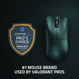 Razer DeathAdder V3 Pro - Mouse - ergonomic - right-handed - optical - 5 buttons - wireless - USB, Bluetooth - white