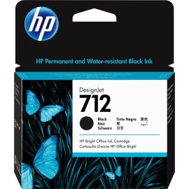 HP #712A Black Ink Cartridge