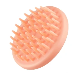 Face and Body Massager Peach features soft tissue vibration massage. Use all over your body