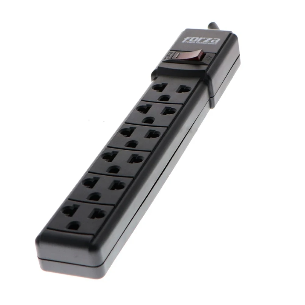 Forza PS Series Power strip AC 120-220 V output black