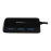 StarTech 4-Port USB 3.0 SuperSpeed Hub - Portable Mini Multiport USB Travel Dock - USB Extender Black for Business PC/Mac, laptops (ST4300MINU3B) - Hub - 4 x SuperSpeed USB 3.0 - desktop