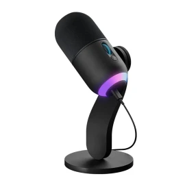 Logitech G Yeti GX Dynamic RGB Gaming Microphone with LIGHTSYNC, USB + Compass G Premium Tube-Style