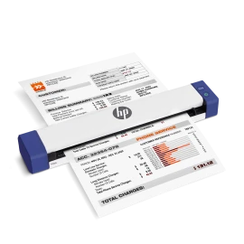 HP PS100 Portable USB Document and Photo Scanner 1200dpi 15ppm