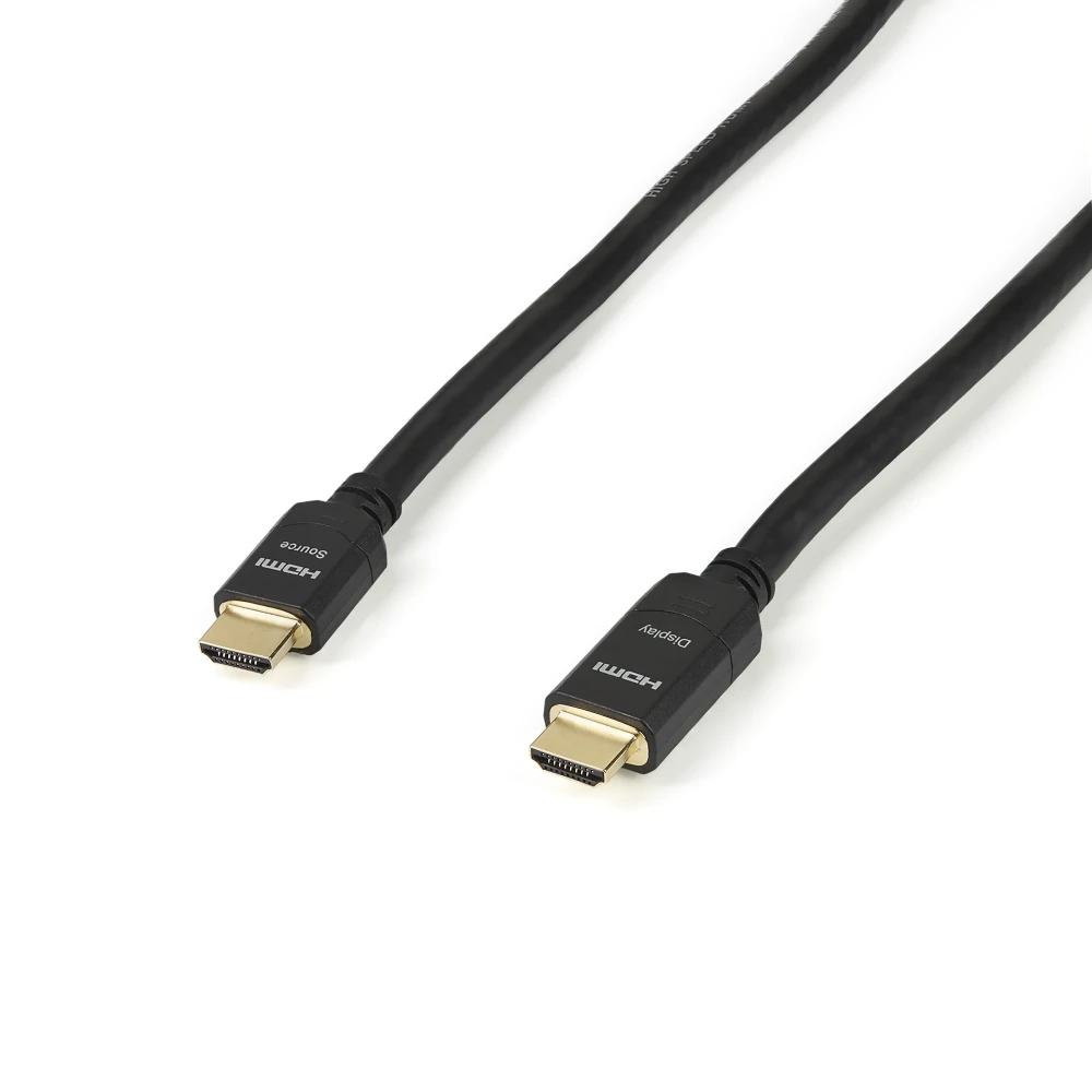 StarTech 65ft 20m Active High Speed HDMI Cable 4K 30Hz CL2 In-Wall Rated HDMM20MA