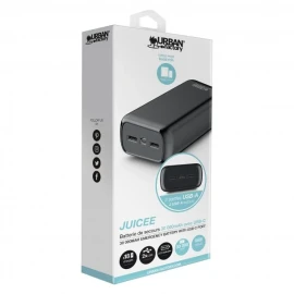 JUICEE HIGH-CAPACITY POWER BANK WITH 2 USB PORTS (30,000 MAH CAPACITY)