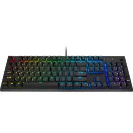 Corsair Memory - Keyboard - Wired - English - USB - Ergonomic Design - All black - Low Profile