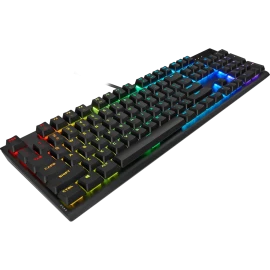 Corsair Memory - Keyboard - Wired - English - USB - Ergonomic Design - All black - Low Profile
