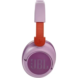 JBL JR 460NC Wireless Noise Canceling On-Ear Headphones for Kids, Up to 30 Hours Playtime and JBL Safe Sound - Pink