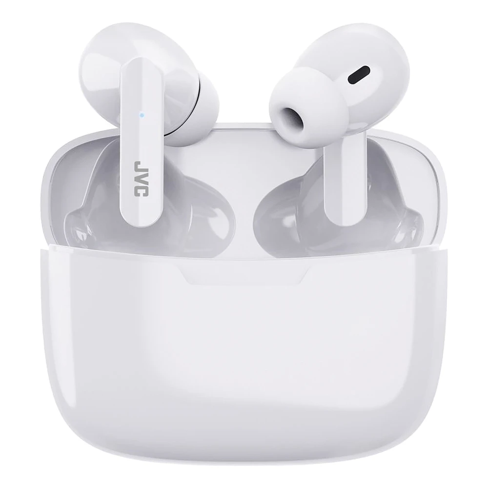 Jvc Ultra-Compact Ie Bluetooth® Earbuds, True Wireless With Charging Case (Coconut White)