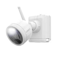Lorex 2K 4.0-Mp 8-Camera-Capable 1-Tb Nvr System With 4 Outdoor Wi-Fi® Battery Security Cameras, White, L42481-4Aa4-E