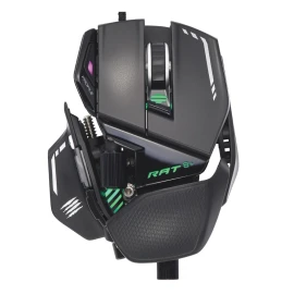 Mad Catz R.A.T. 8+ Fully Adjustable Corded Gaming Mouse, Black