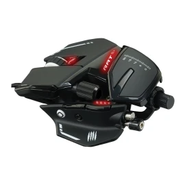 Mad Catz R.A.T. 8+ Fully Adjustable Corded Gaming Mouse, Black