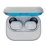 Skullcandy Grind In-Ear True Wireless Stereo Bluetooth Earbuds With Microphone (Light Gray/Blue)