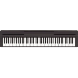 YAMAHA P45 88-Key Weighted Digital Piano Home Bundle With Wooden Furniture Stand And Bench