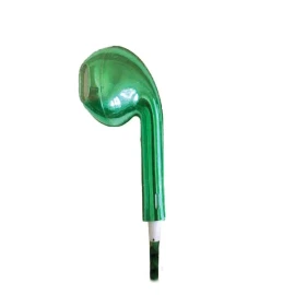 At&T Eba01-Grn In-Ear Wired Stereo Earbuds With Microphone (Green)