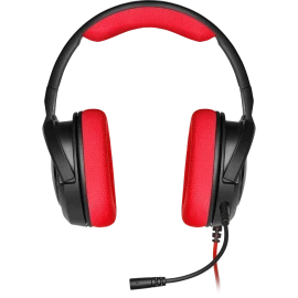 CORSAIR Gaming HS35 9011198- Headset - full size - wired - 3.5 mm jack - red