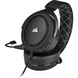 CORSAIR Gaming HS60 PRO SURROUND 9011213- Headset - full size - wired - USB, 3.5 mm jack - carbon
